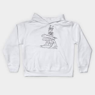 Kahuna Hangs 10 Kids Hoodie